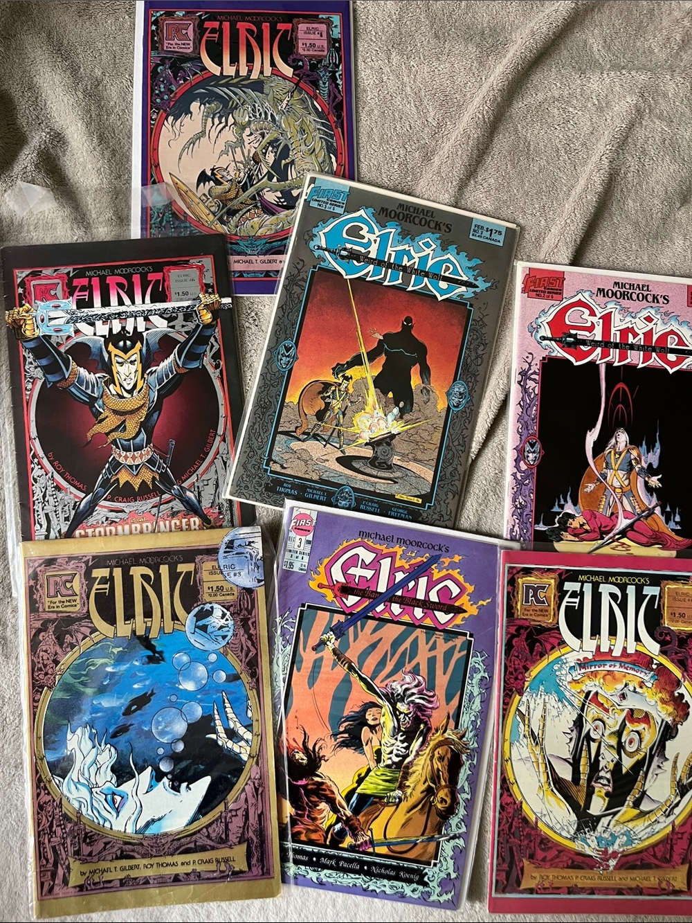 Vintage Comic Books - Prince Elric